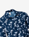 chemise palmier homme - zoom motif - Couleur Florale