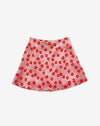 mini jupe fleurie rouge - mockup - couleur florale