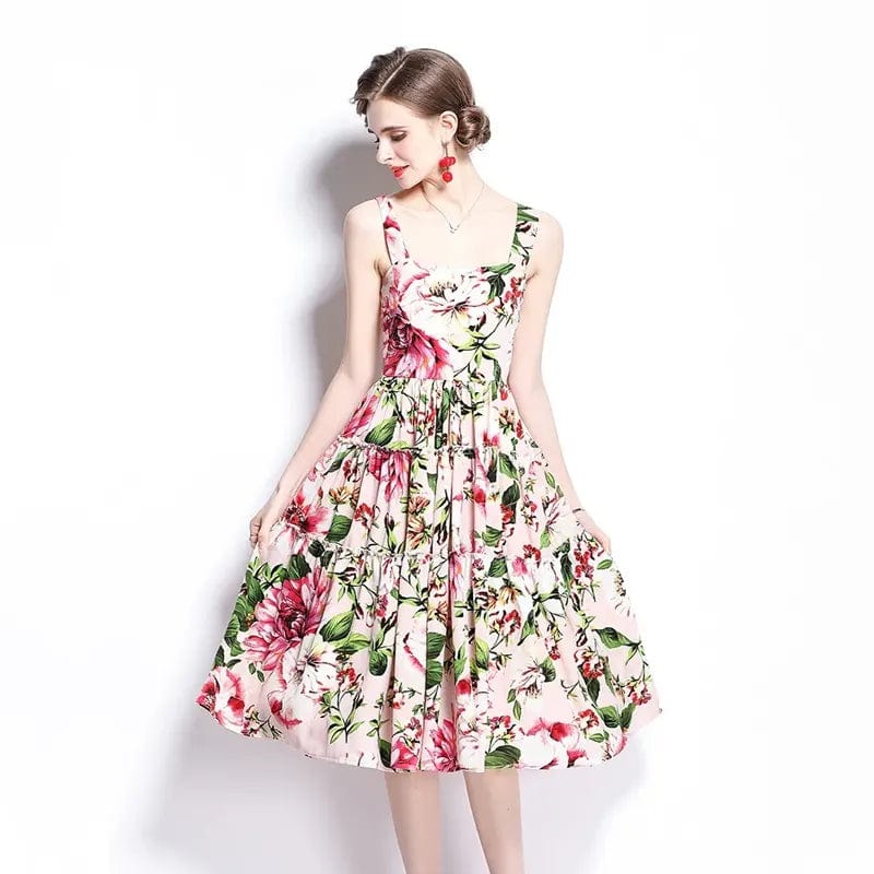 Robe d Été Fleurie Couleur Florale