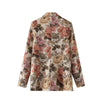 veste vintage femme fleur - mockup dos - Couleur Florale